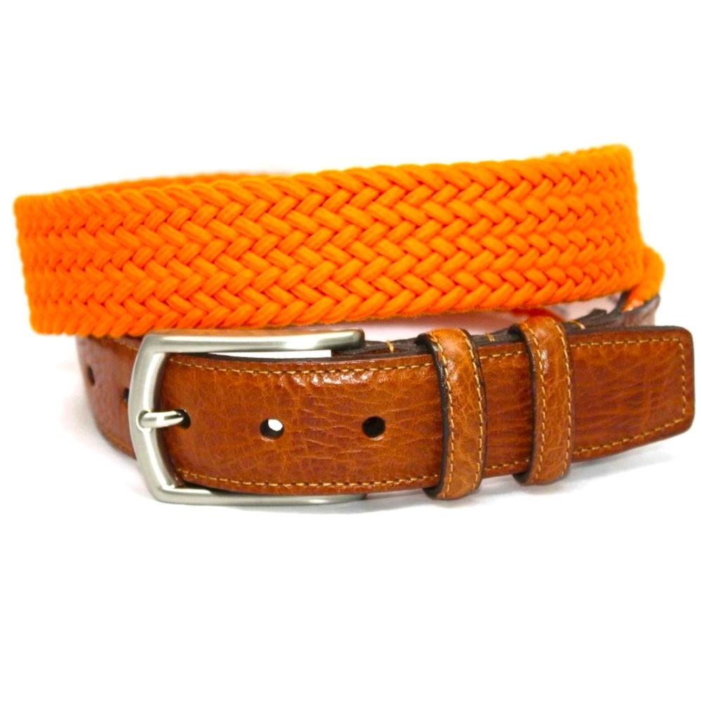 Torino Leather Company Woven Belt